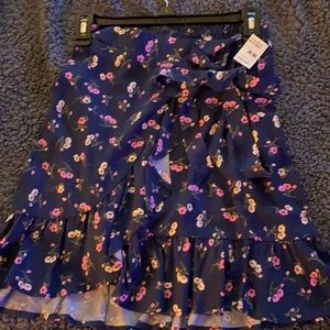 NWT floral print skirt